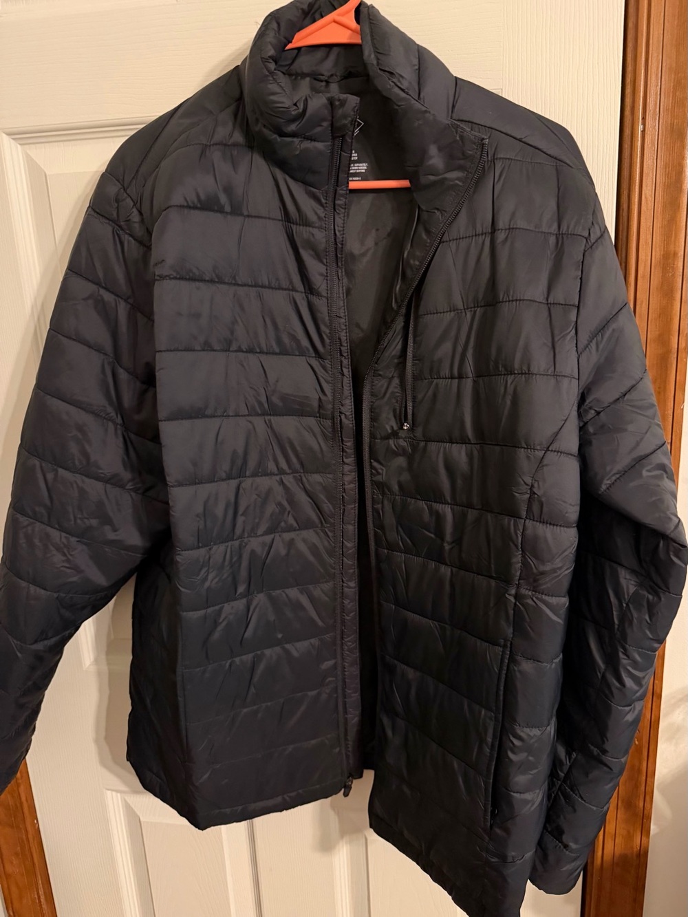 St. John's Bay Black Quilted Puffer Jacket